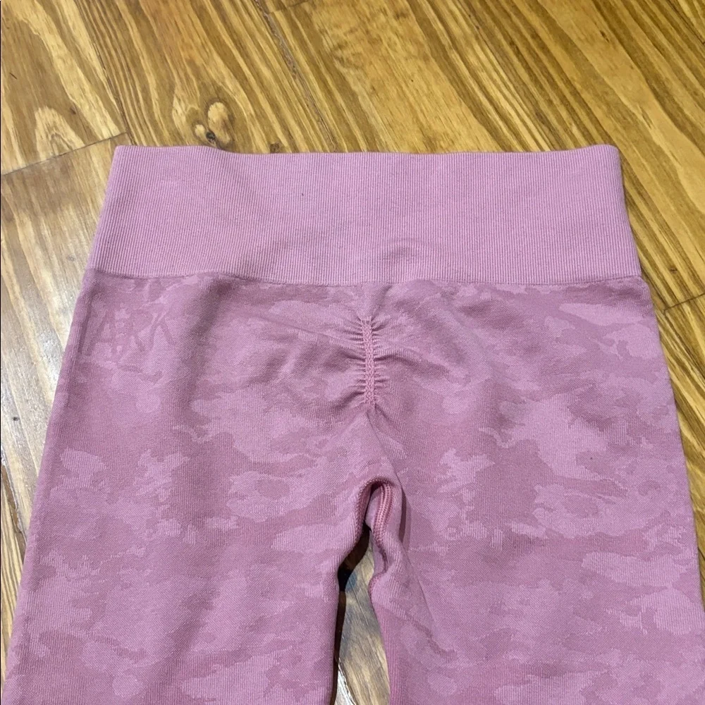 Gymshark Size Small Pink Camo Leggings